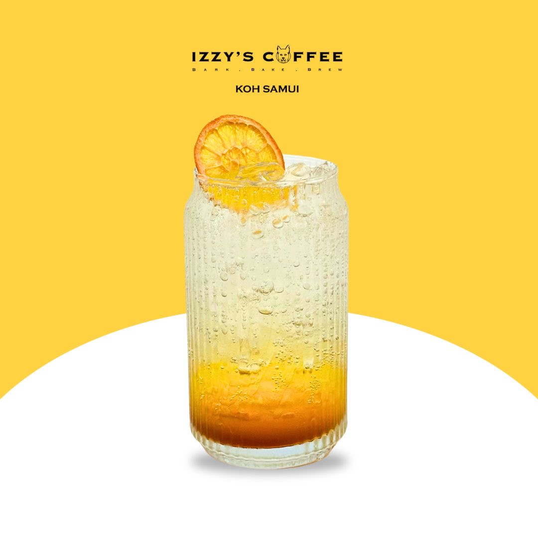 Cascara Fizzy at Izzy's Specialty Coffee