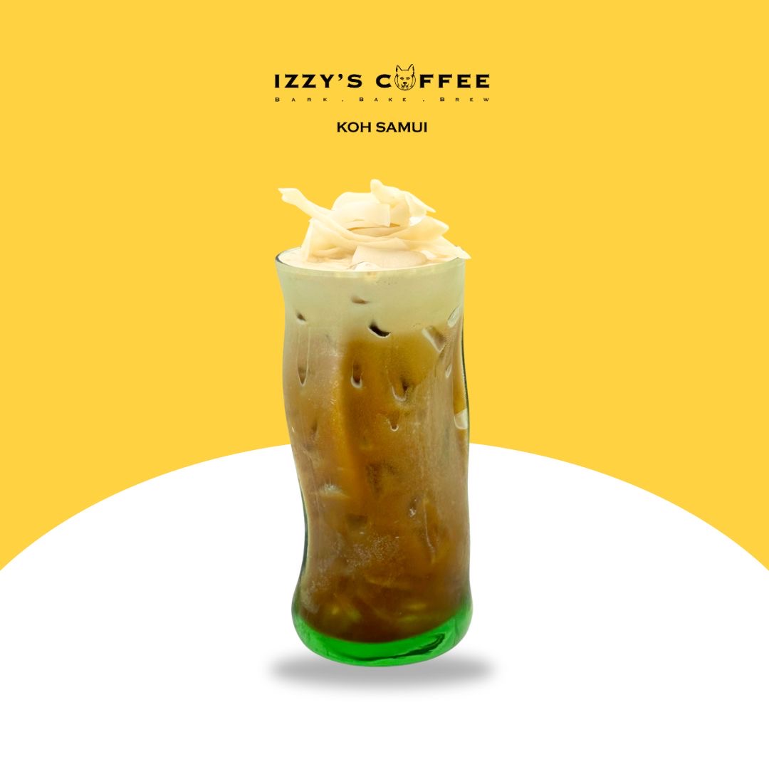Coconut Water Americano at Izzy's Specialty Coffee